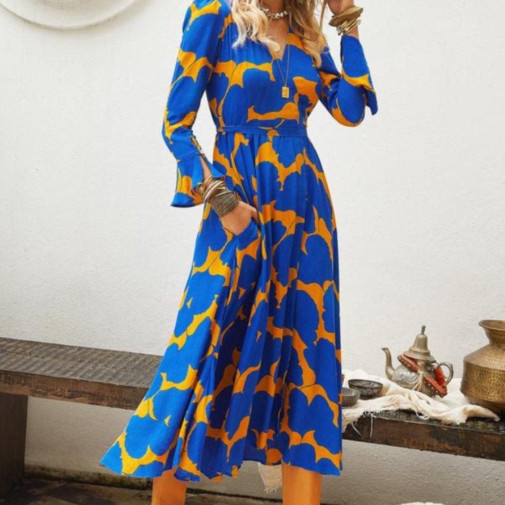 Mister Zimi Tamara Dress in Iris, Size 6